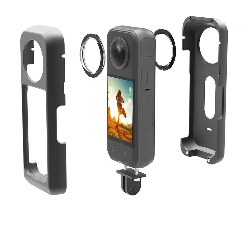 6in1 Alloy Protective Frame Housing Case + Lens Cover + Film+ Wipes +Universal 1/4 Adapter Kits for Insta360 X3 Accessories
6in1 Alloy Protective Frame Housing Case + Lens Cover + Film+ Wipes +Universal 1/4 Adapter Kits for Insta360 X3 Accessories