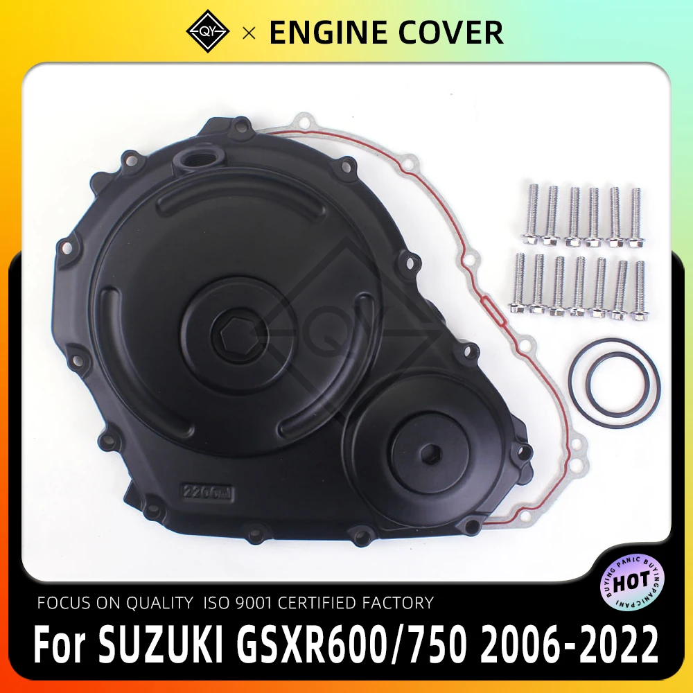 Motorcycle Engine Cover CrankCase Clutch Cover For SUZUKI GSXR600 GSXR750 GSX-R 600 750 2006 2007 2008 2009 2010 2011 2012-2020
Motorcycle Engine Cover CrankCase Clutch Cover For SUZUKI GSXR600 GSXR750 GSX-R 600 750 2006 2007 2008 2009 2010 2011 2012-2020