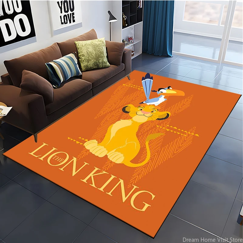 1PC Disney Anime Simba The Lion King Pattern 3D Large Area Rug Carpet for Living Room Children's Bedroom Sofa Bathroom Floor Mat
1PC Disney Anime Simba The Lion King Pattern 3D Large Area Rug Carpet for Living Room Children's Bedroom Sofa Bathroom Floor Mat