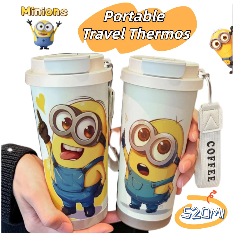 New Minions Despicable Me Moe Fun Travel Large Capacity Thermos Cup High Color Value Stainless Steel Straw Double Coffee Cup
New Minions Despicable Me Moe Fun Travel Large Capacity Thermos Cup High Color Value Stainless Steel Straw Double Coffee Cup