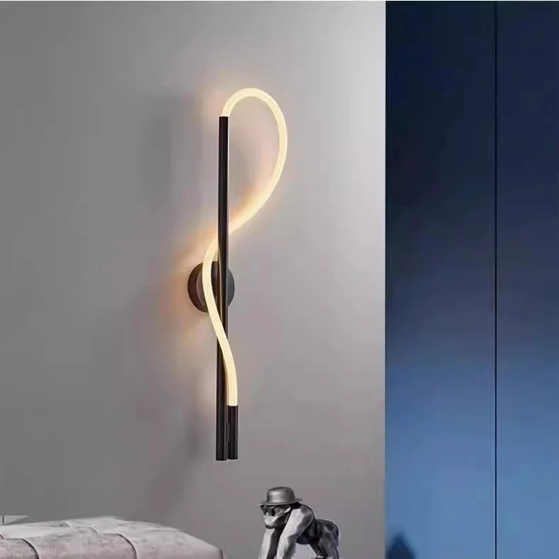 Modern living room background wall staircase bedroom bedside hotel wall lamp
Modern living room background wall staircase bedroom bedside hotel wall lamp