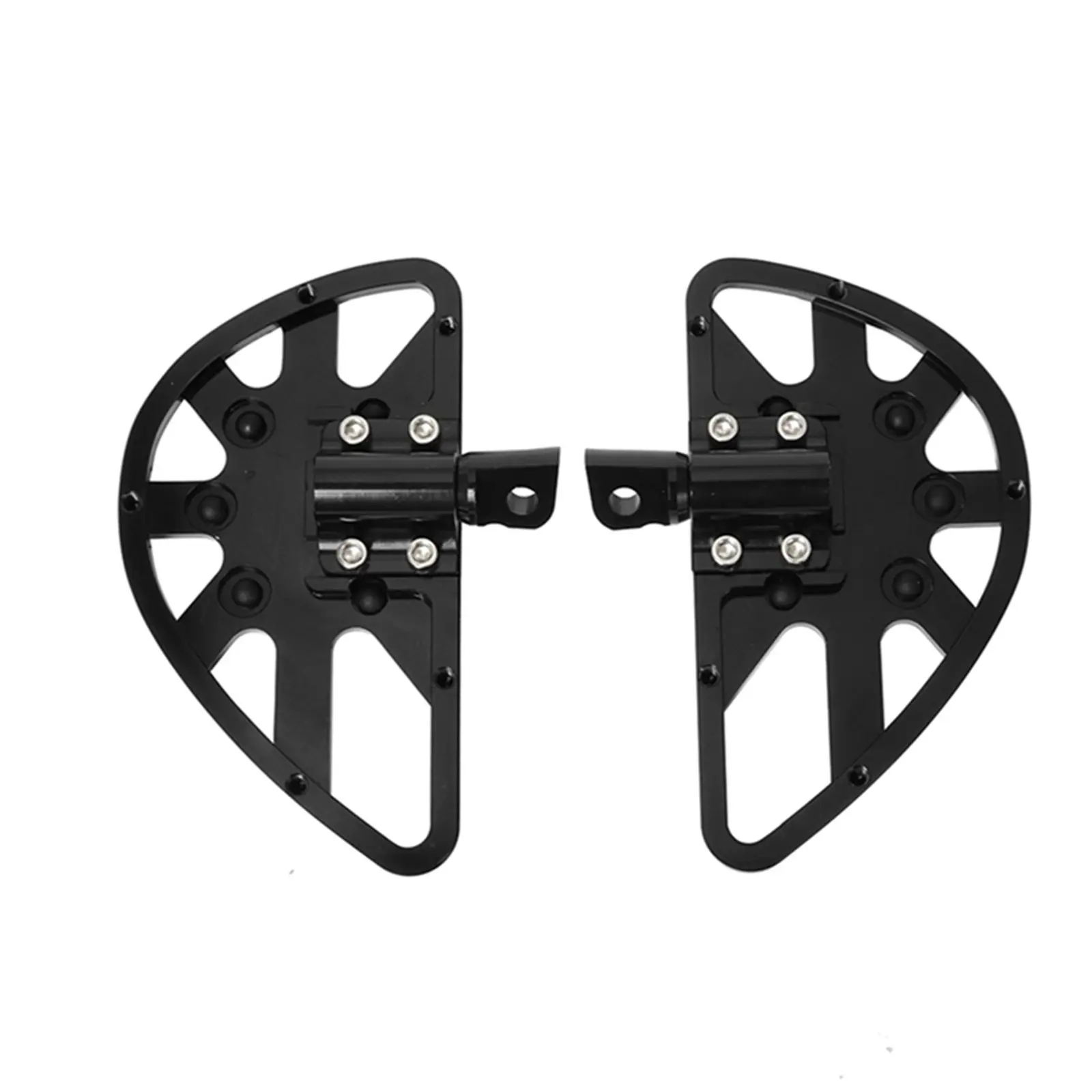 Black Motorcycle Footpegs Pedals Billet Aluminum Alloy Rest Pair Rider Platform Foot Board for Highway Compatible Touring Models
Black Motorcycle Footpegs Pedals Billet Aluminum Alloy Rest Pair Rider Platform Foot Board for Highway Compatible Touring Models