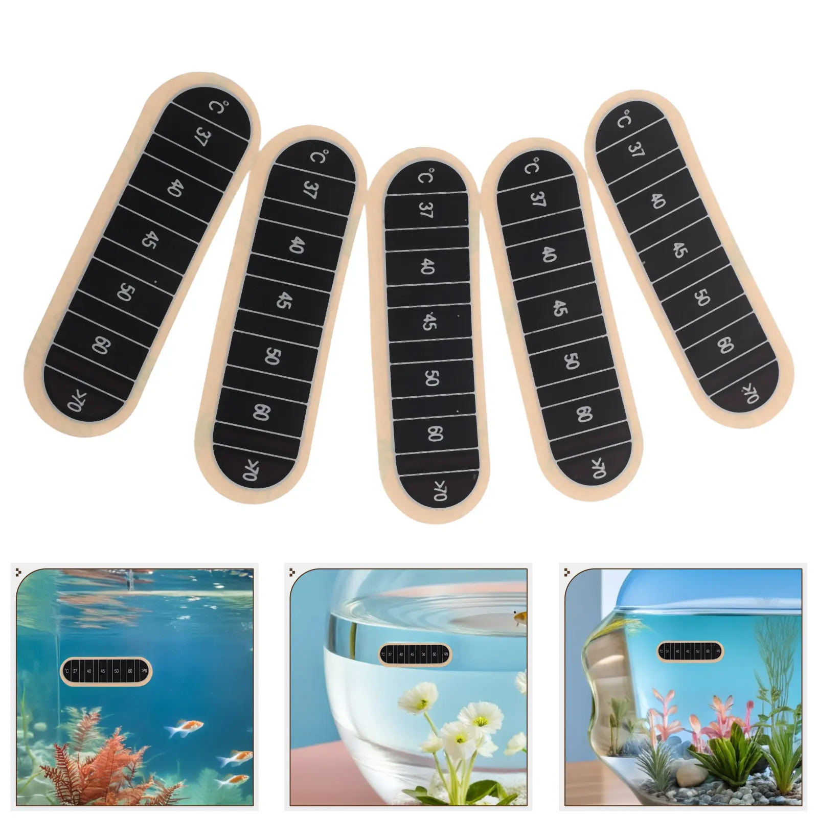 10pcs Temperature Indicator Sticker Adhesive Thermometer Strip For Fermentation Brewing Aquarium Wine Making Water Tank
10pcs Temperature Indicator Sticker Adhesive Thermometer Strip For Fermentation Brewing Aquarium Wine Making Water Tank