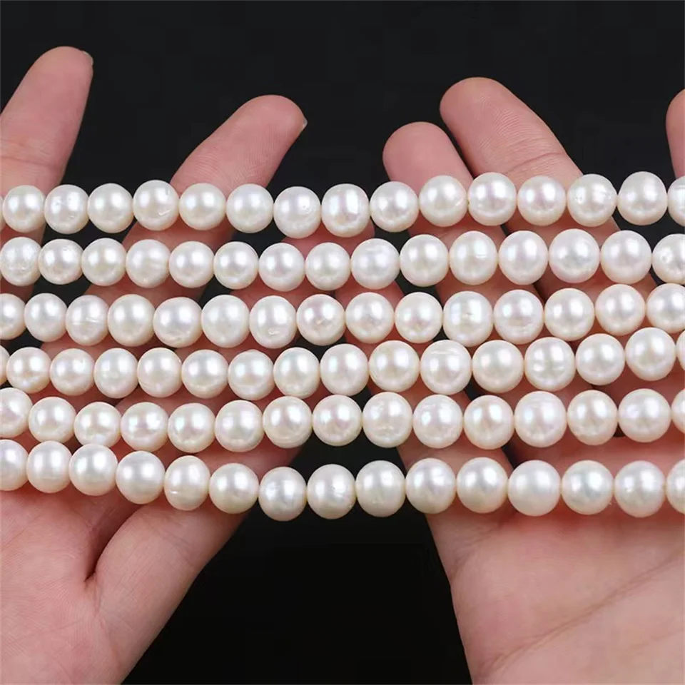 Натуральный пресноводный жемчуг, свободные бусины 1-6А для изготовления браслета «сделай сам», аксессуары для ожерелья, ювелирные изделия 6,5-8,5 мм
Натуральный пресноводный жемчуг, свободные бусины 1-6А для изготовления браслета «сделай сам», аксессуары для ожерелья, ювелирные изделия 6,5-8,5 мм