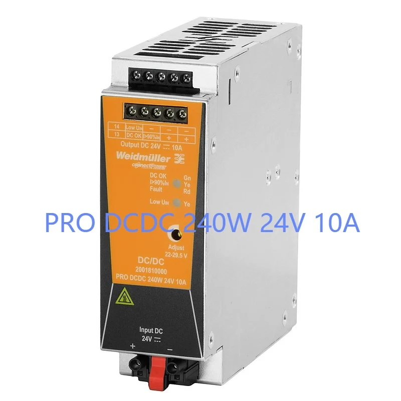 Weidmuller DC импульсный источник питания PRO DCDC 240W24V10A заказ № 2001810000
Weidmuller DC импульсный источник питания PRO DCDC 240W24V10A заказ № 2001810000