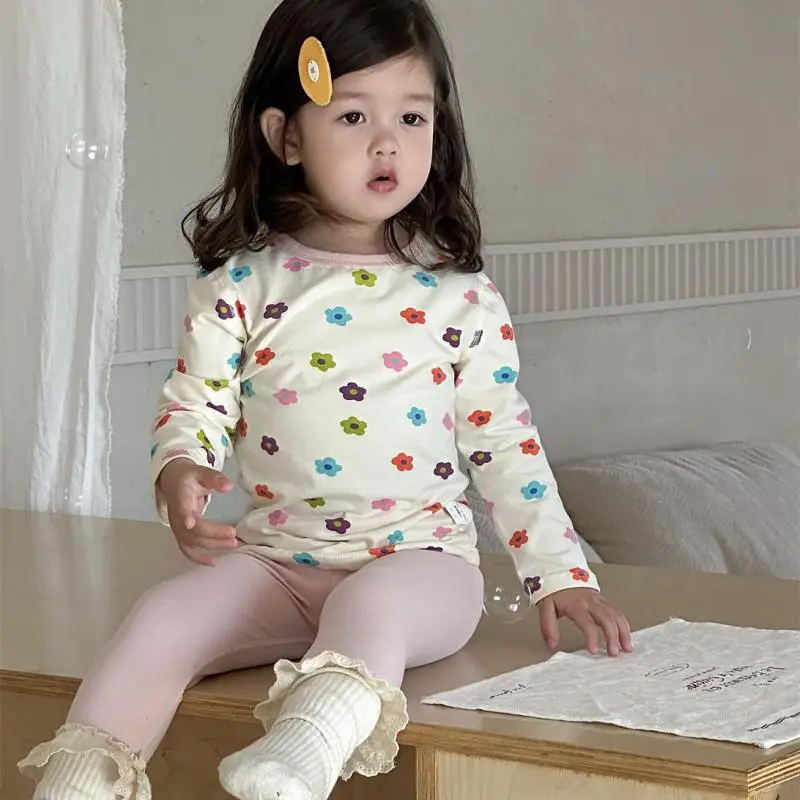 2025 Autumn New Baby Girl Long Sleeve Clothes Set Children Flower Print Tops + Pants 2pcs Suit Toddler Girl Pajamas Outfits
2025 Autumn New Baby Girl Long Sleeve Clothes Set Children Flower Print Tops + Pants 2pcs Suit Toddler Girl Pajamas Outfits