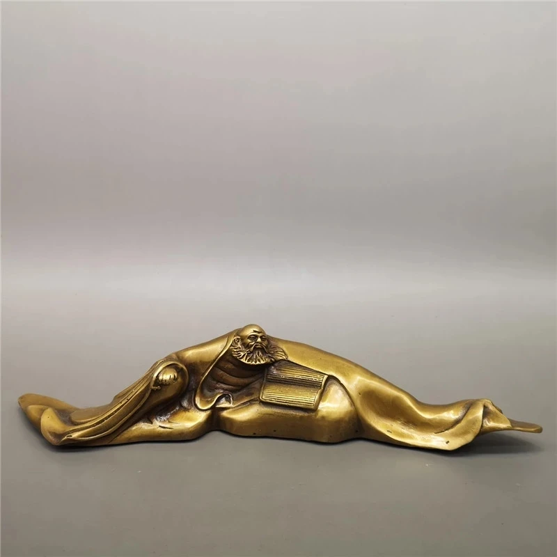 Copper Bodhidharma Patriarch Press Paper Ballast Study Supplies Office Desktop Car Decoration Brass
Copper Bodhidharma Patriarch Press Paper Ballast Study Supplies Office Desktop Car Decoration Brass