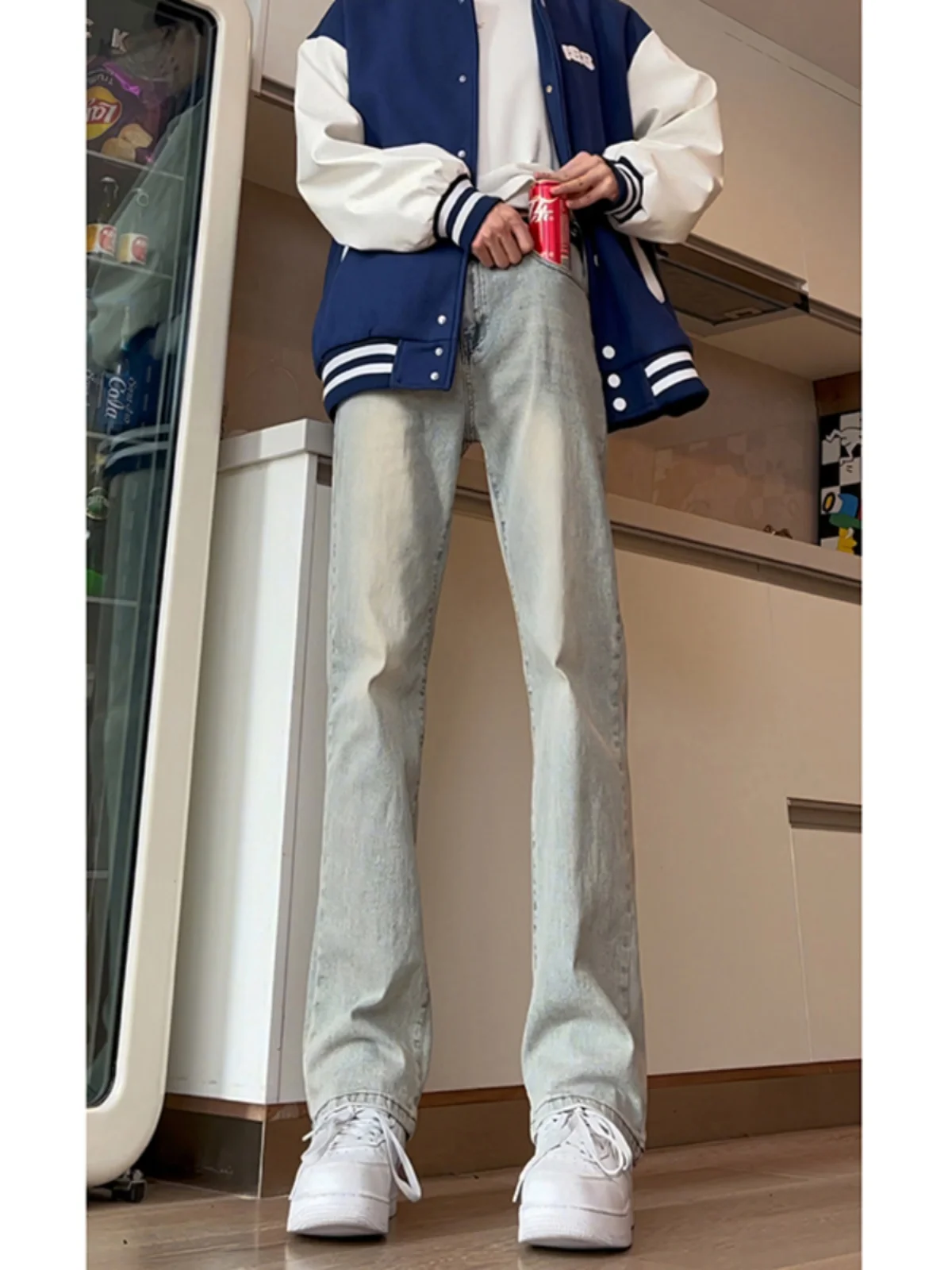 Cleanfit Straight Leg Men's Jeans Yellow Mud Blue Stretchy American Sle Slimming Long Legging Youthful Trendy Wear Resistant
Cleanfit Straight Leg Men's Jeans Yellow Mud Blue Stretchy American Sle Slimming Long Legging Youthful Trendy Wear Resistant