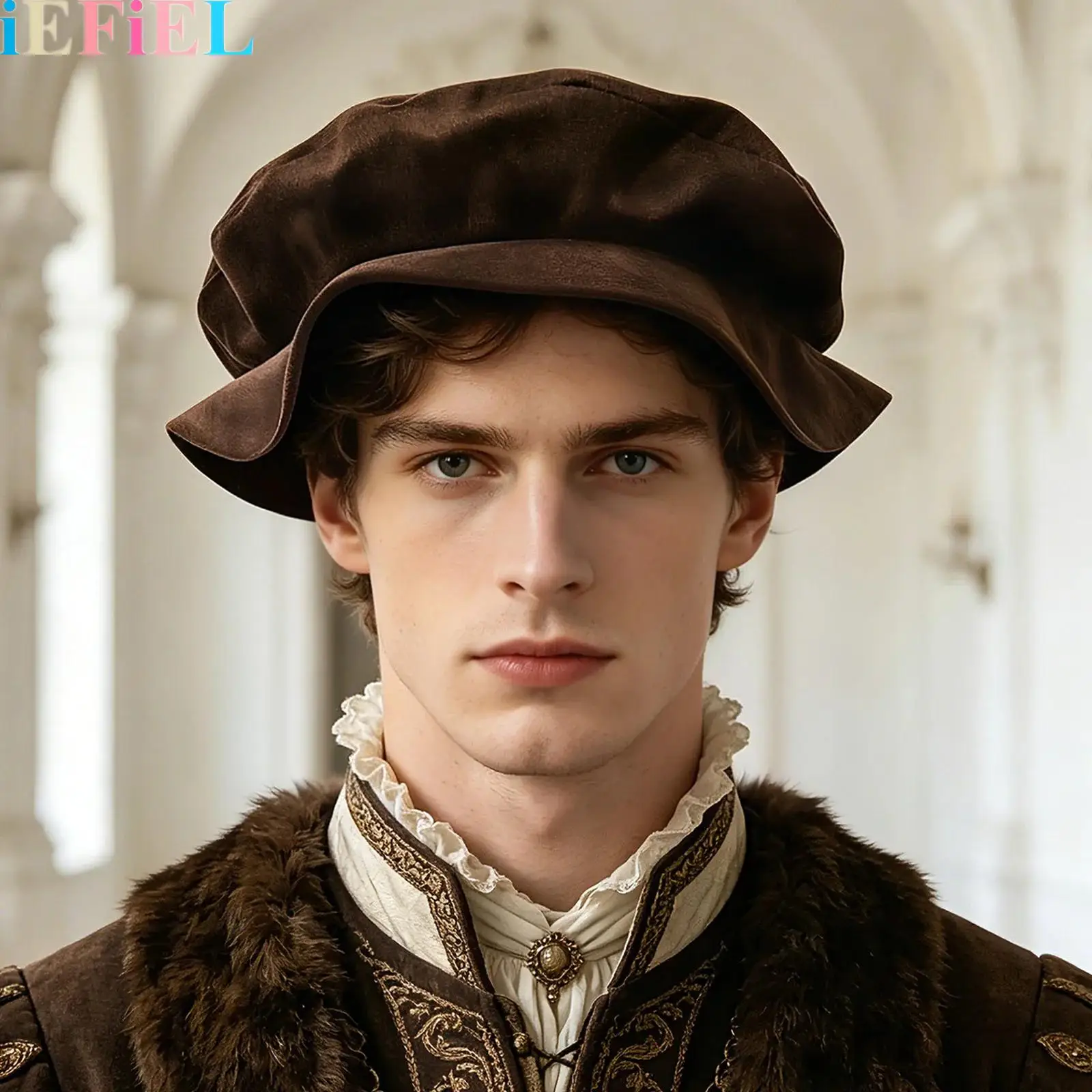 1Pcs Medieval Tudor Flat Cap Faux Suede Beret Solid Color Hat for Renaissance Festival Costume Accessories for Men Women
1Pcs Medieval Tudor Flat Cap Faux Suede Beret Solid Color Hat for Renaissance Festival Costume Accessories for Men Women