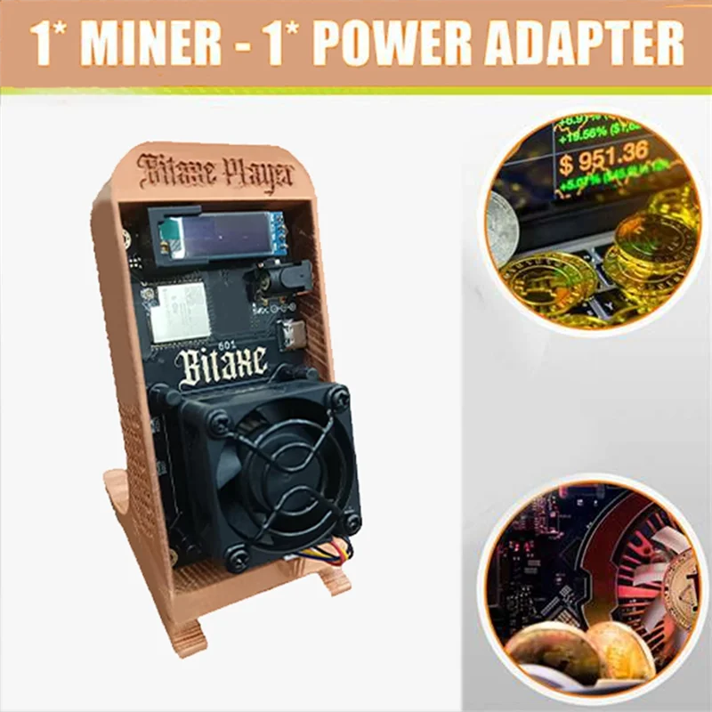 Exquisite-Bitaxe Gamma601 Bitcoins Miner Solo Miner 1.2TH/S BM1370 Asic Chip 2,4G Wi-Fi Open System 18W BTC Crypto Miner
Exquisite-Bitaxe Gamma601 Bitcoins Miner Solo Miner 1.2TH/S BM1370 Asic Chip 2,4G Wi-Fi Open System 18W BTC Crypto Miner