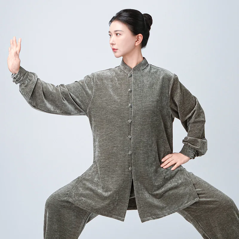 Chinese Martial Arts Performance Tai Uniform Gong fu Wushu Suit Taiji Clothing Women's New Eight-Section Brocade Exercise Men's
Chinese Martial Arts Performance Tai Uniform Gong fu Wushu Suit Taiji Clothing Women's New Eight-Section Brocade Exercise Men's