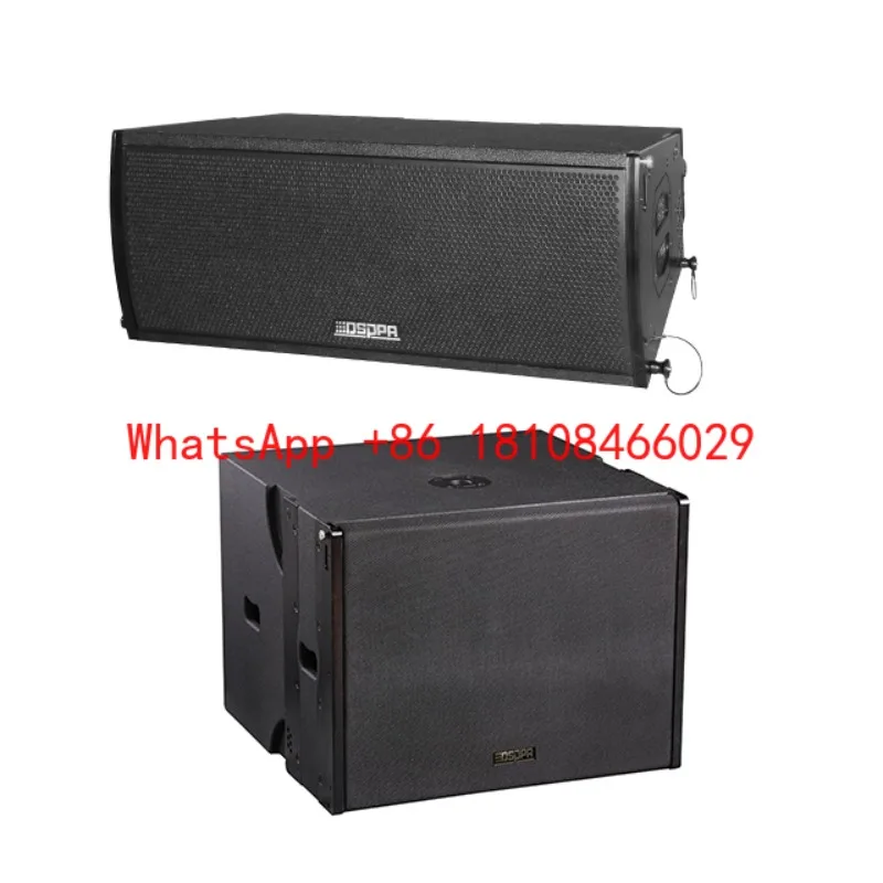 10inch Wooferx2 3inch Tweeterx2 1000W Active Line Array Speaker with Built in Class D Amplifier
10inch Wooferx2 3inch Tweeterx2 1000W Active Line Array Speaker with Built in Class D Amplifier