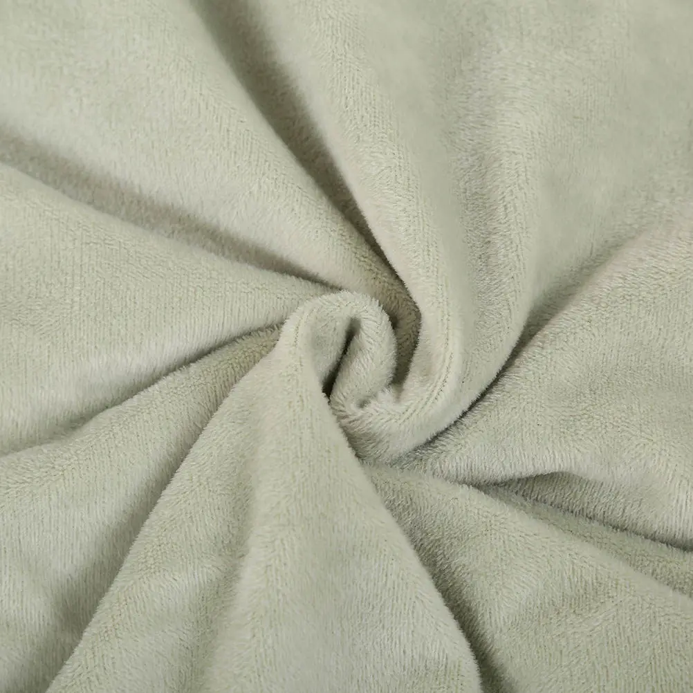 Warm Comfortable Fleece Throw Blanket Elegant Solid Color Design Home Decor Bed Blanket for Winter Travel 160x130cm Mint Green
Warm Comfortable Fleece Throw Blanket Elegant Solid Color Design Home Decor Bed Blanket for Winter Travel 160x130cm Mint Green