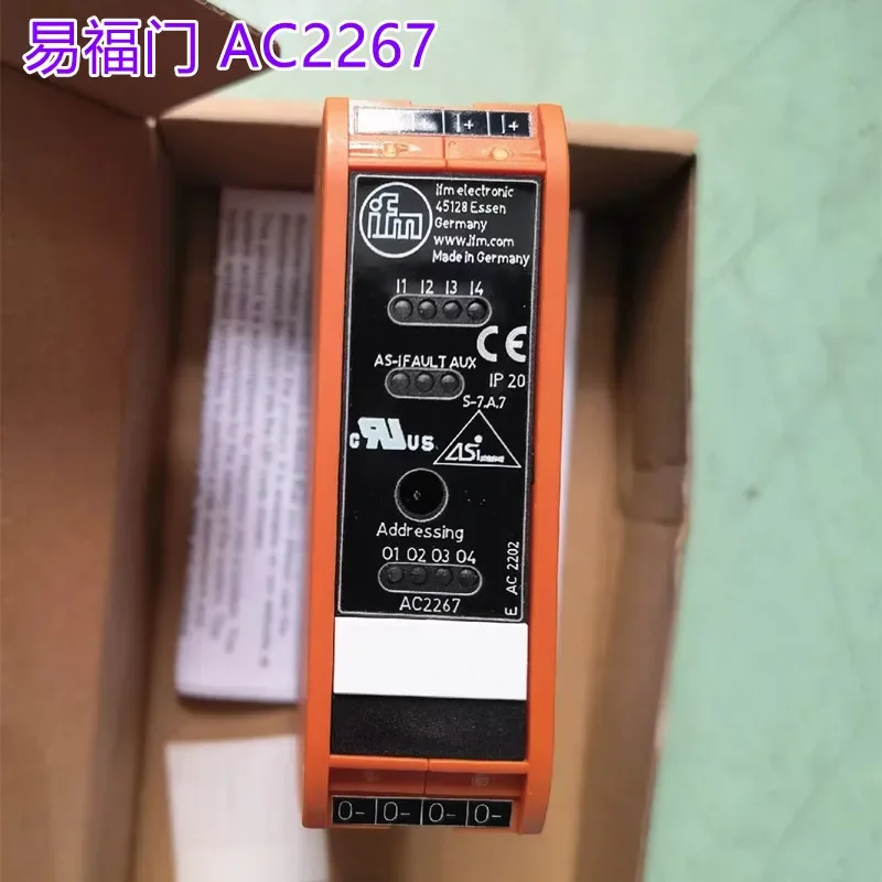 2025.4 IFM Yifumen Brand New Unopened AC2267 Input And Output Module Sold At A Low Price Across The Entire Network
2025.4 IFM Yifumen Brand New Unopened AC2267 Input And Output Module Sold At A Low Price Across The Entire Network