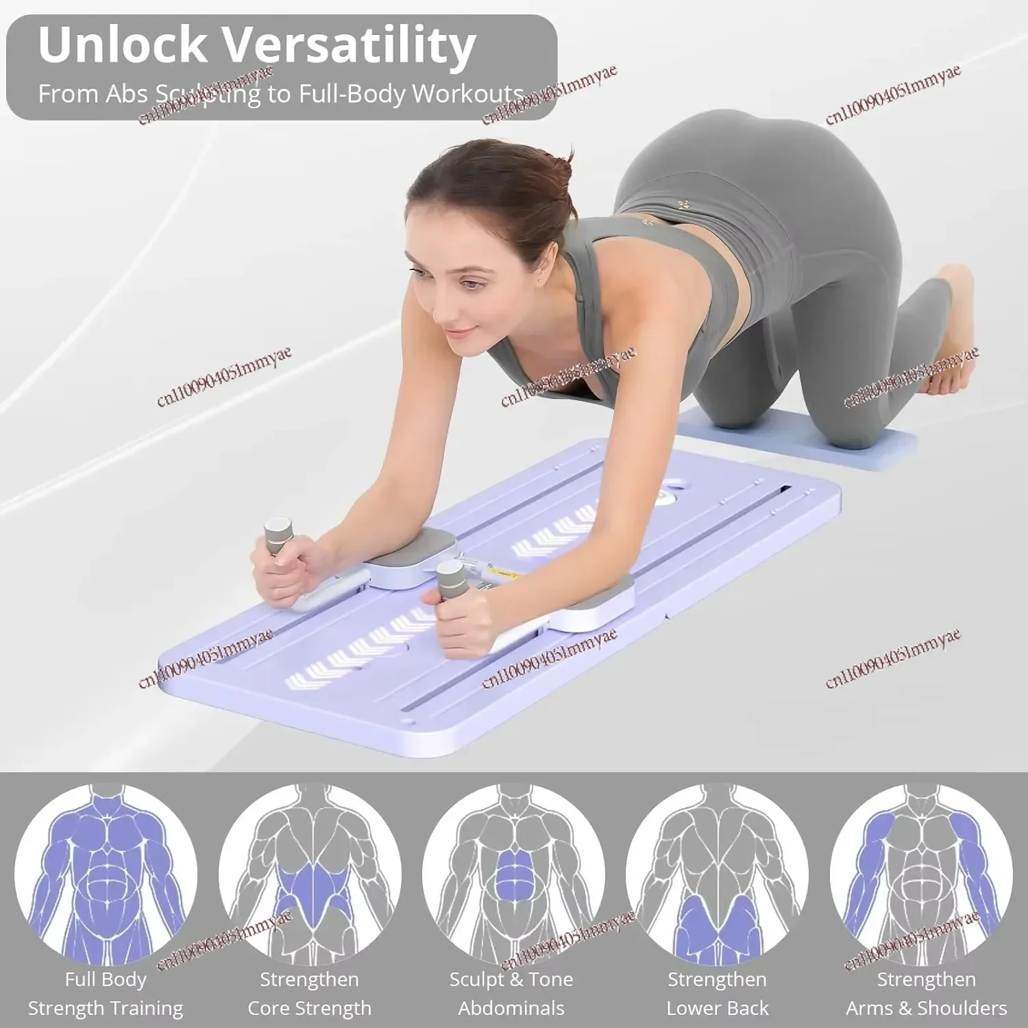 6 in 1 Pilates Reformer Board,Multifunctional Foldable Pilates Reformer with Timer,Pilates Refomer Machine for Home Core Fitness
6 in 1 Pilates Reformer Board,Multifunctional Foldable Pilates Reformer with Timer,Pilates Refomer Machine for Home Core Fitness