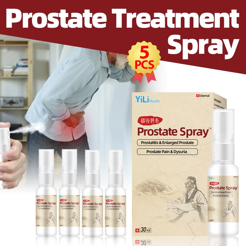 5bottles Men Prostate Treatment Spray Prostate Shrinking Treating Prostatitis Medical Prostatic Health Product Massage Medicine
5bottles Men Prostate Treatment Spray Prostate Shrinking Treating Prostatitis Medical Prostatic Health Product Massage Medicine