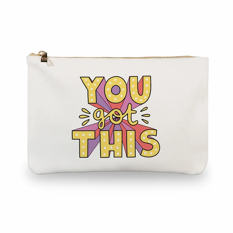 Fashionable Print Canvas Clutch Bag Makeup Storage Pouch Portable Handbag for Women
Fashionable Print Canvas Clutch Bag Makeup Storage Pouch Portable Handbag for Women