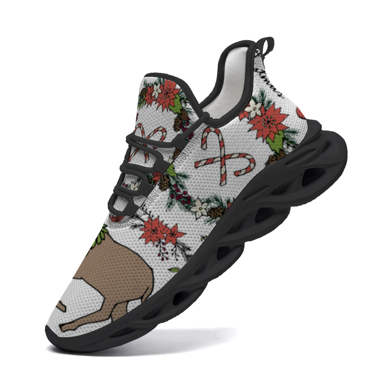 Christmas Elk Casual sneakers for men and women, lightweight walking and running shoes, mesh lace-up sneakers
Christmas Elk Casual sneakers for men and women, lightweight walking and running shoes, mesh lace-up sneakers