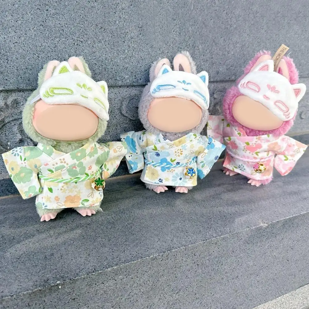 17cm Doll'S Clothes For Labubu Mini Floral Cloth Shirt Shorts Kimono Suit Rubber-lined Plush Toy Clothes Accessories Gift
17cm Doll'S Clothes For Labubu Mini Floral Cloth Shirt Shorts Kimono Suit Rubber-lined Plush Toy Clothes Accessories Gift