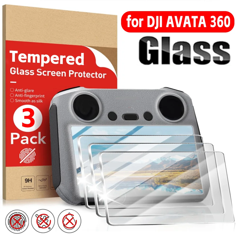 9H Tempered Glass for DJI AVATA 360 1-3Pack Remote Control Screen Protectors HD Anti-scratch Film Accessories for DJI AVATA 360
9H Tempered Glass for DJI AVATA 360 1-3Pack Remote Control Screen Protectors HD Anti-scratch Film Accessories for DJI AVATA 360