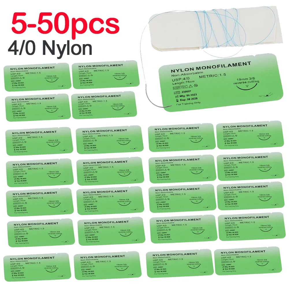 Medical Surgical Suture Nylon Silk Polypropylene Polyester Monofilament Thread Suture Teaching Exercises Demonstrations Practice
Medical Surgical Suture Nylon Silk Polypropylene Polyester Monofilament Thread Suture Teaching Exercises Demonstrations Practice