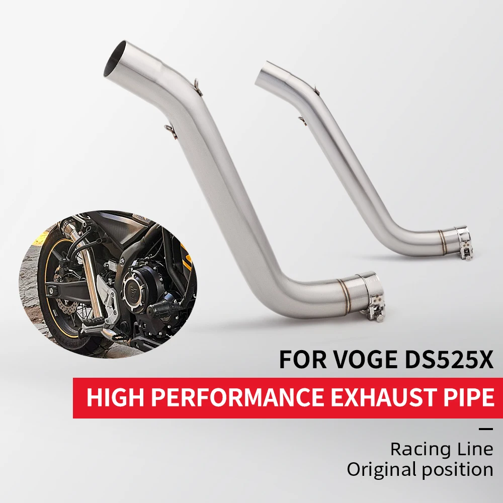 Middle Link Pipe Connecting 51mm Muffler Motorcycle Exhaust Pipe Slip On For VOGE DS 525X DS525X 2023-2024
Middle Link Pipe Connecting 51mm Muffler Motorcycle Exhaust Pipe Slip On For VOGE DS 525X DS525X 2023-2024