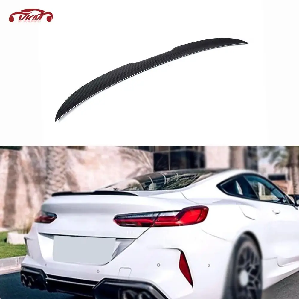 For BMW 8 Series G15 Coupe 2019-2022 Carbon Fiber Rear Trunk Spoiler FRP Rear Boot Lip Wing Car External Decoration Accessories
For BMW 8 Series G15 Coupe 2019-2022 Carbon Fiber Rear Trunk Spoiler FRP Rear Boot Lip Wing Car External Decoration Accessories