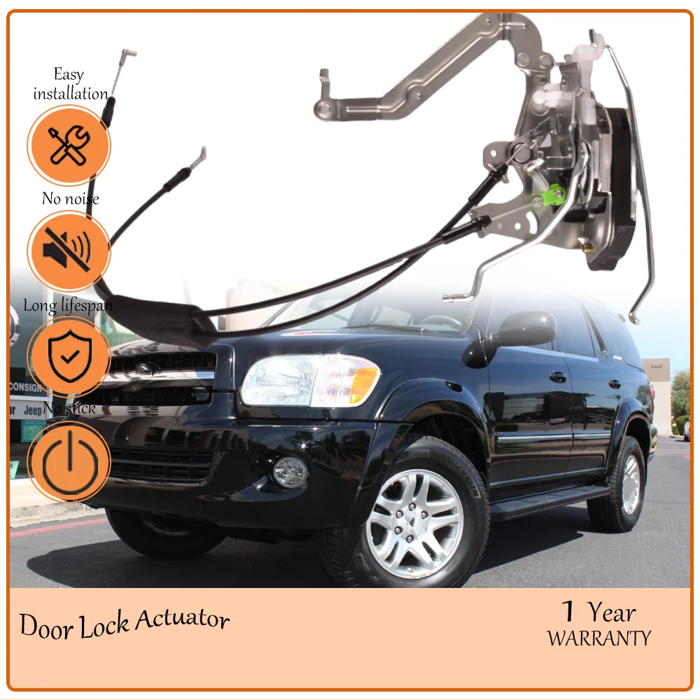 Front Right Finished Door Lock Latch & Cable,Fit 01-07 Toyota Sequoia 2005-2006Tundra 4.7L Double Cab,oe 69303-0C011,69303-0C010
Front Right Finished Door Lock Latch & Cable,Fit 01-07 Toyota Sequoia 2005-2006Tundra 4.7L Double Cab,oe 69303-0C011,69303-0C010