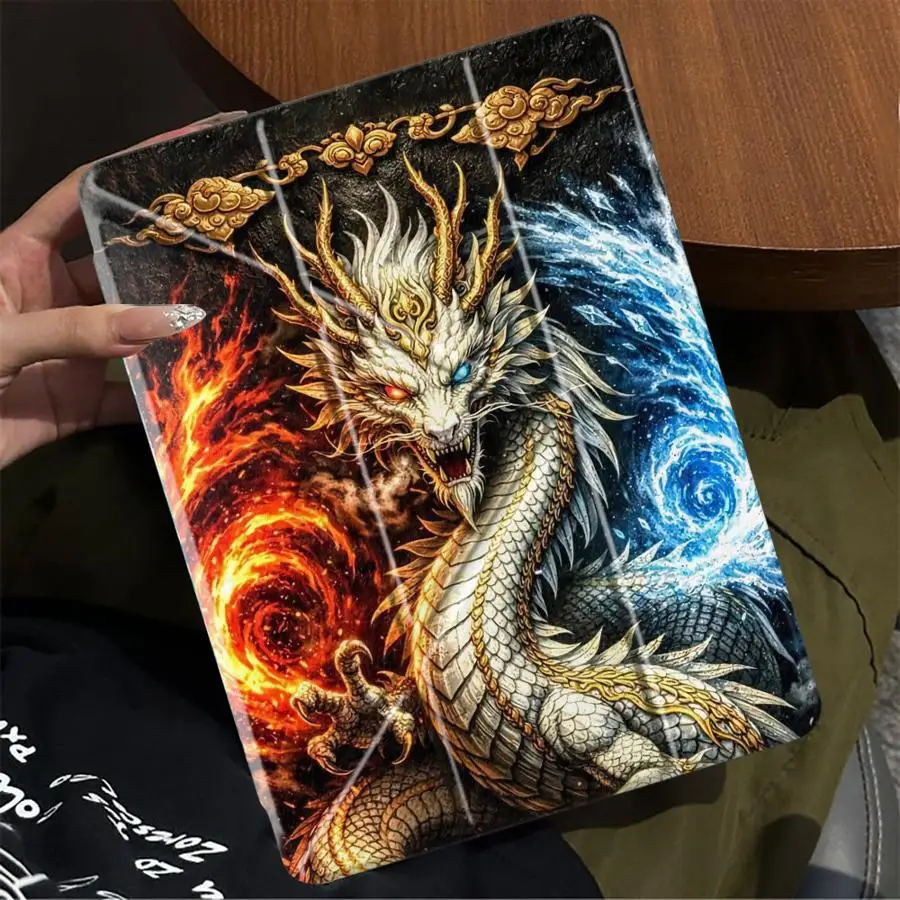 Gold And Red Dragon Print Tablet Case For iPad Mini 6 7 Air 4 5 M3 M2 1 2 M4 11inch Pro 11th 10th 9th 8th 7th 12.9inch Pro 2025
Gold And Red Dragon Print Tablet Case For iPad Mini 6 7 Air 4 5 M3 M2 1 2 M4 11inch Pro 11th 10th 9th 8th 7th 12.9inch Pro 2025