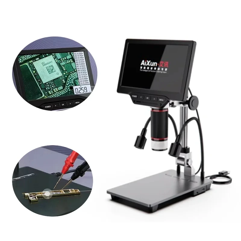Aixun DM21 Electronic Microscope and Digital Multimeter Support Infrared Remote Control Settings to Avoid Screen Jitter
Aixun DM21 Electronic Microscope and Digital Multimeter Support Infrared Remote Control Settings to Avoid Screen Jitter