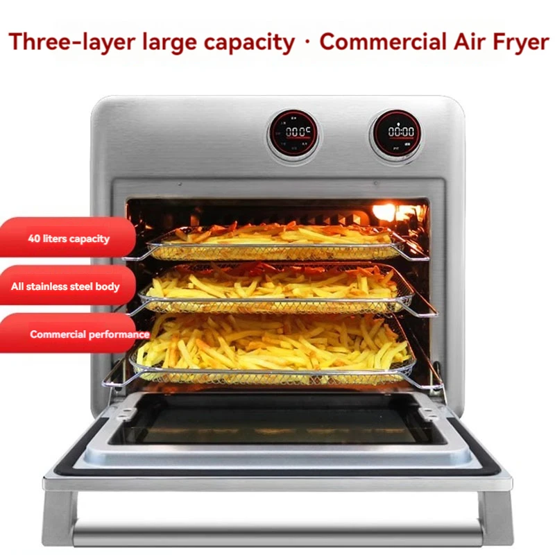 Большая воздушная фритюрница, коммерческая большая емкость, живописный торговый центр, ресторанная цепочка, коммерческая духовка
Большая воздушная фритюрница, коммерческая большая емкость, живописный торговый центр, ресторанная цепочка, коммерческая духовка
