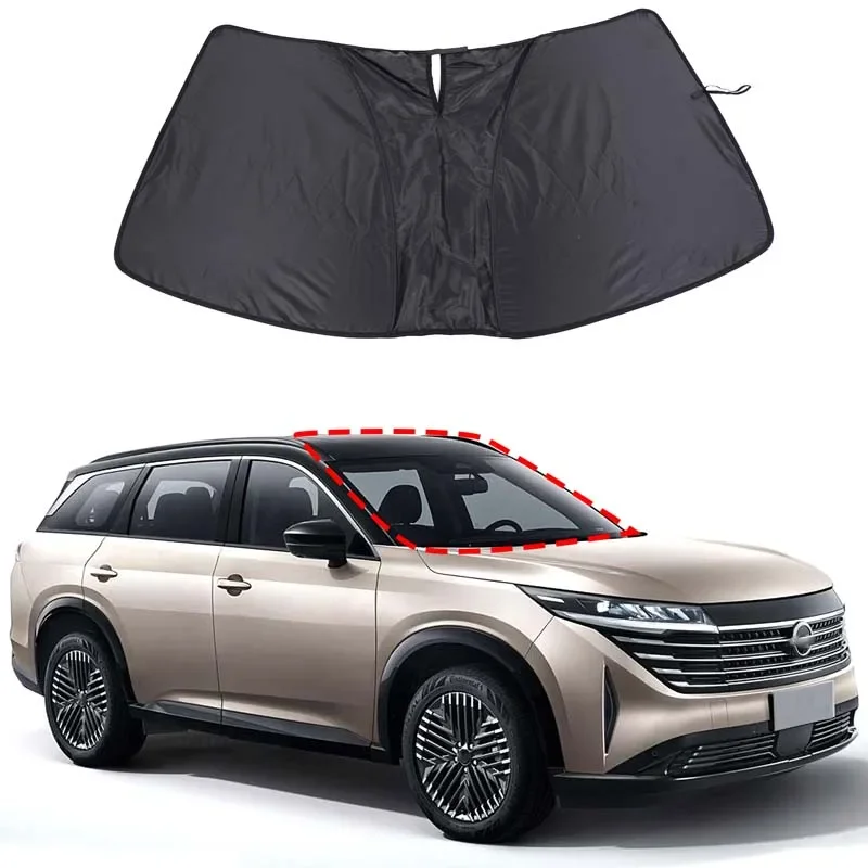 For Nissan Pathfinder 2024 Silver Tape Car Front Windshield Anti-UV Sun Protection Mat Car Accessories
For Nissan Pathfinder 2024 Silver Tape Car Front Windshield Anti-UV Sun Protection Mat Car Accessories