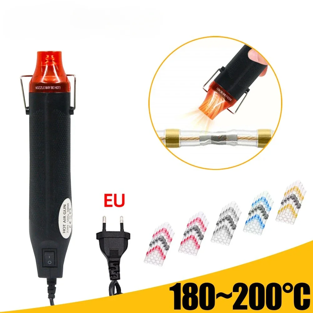1Pcs 220V Hot Air Gun DIY Soldering Temperature Blower Gun Electric Power Hot Dryer Mini Heat Gun For Crafts Shrink Tubing Wrap
1Pcs 220V Hot Air Gun DIY Soldering Temperature Blower Gun Electric Power Hot Dryer Mini Heat Gun For Crafts Shrink Tubing Wrap