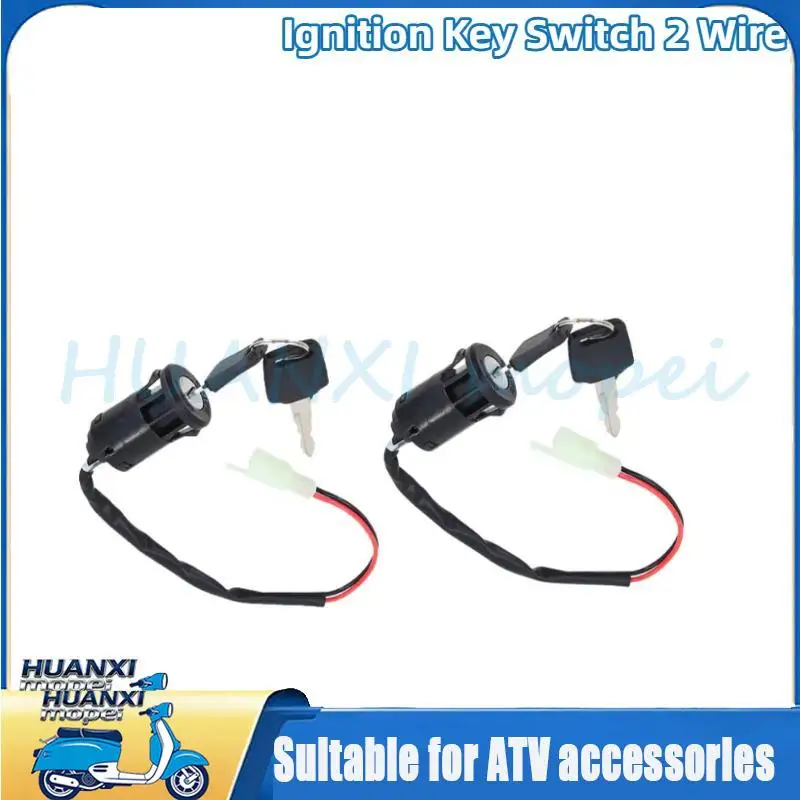 2 Wire Moped Ignition Key Switch (28mm Hole) Dirt Bike Accessory, Electric Motorcycle On/Off Tool 2pcs
2 Wire Moped Ignition Key Switch (28mm Hole) Dirt Bike Accessory, Electric Motorcycle On/Off Tool 2pcs