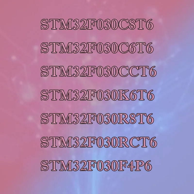 STM32F030C8T6 STM32F030CCT6 STM32F030C6T6 STM32F030K6T6 STM32F030R8T6 STM32F030RCT6 STM32F030F4P6 plastic casing
STM32F030C8T6 STM32F030CCT6 STM32F030C6T6 STM32F030K6T6 STM32F030R8T6 STM32F030RCT6 STM32F030F4P6 plastic casing