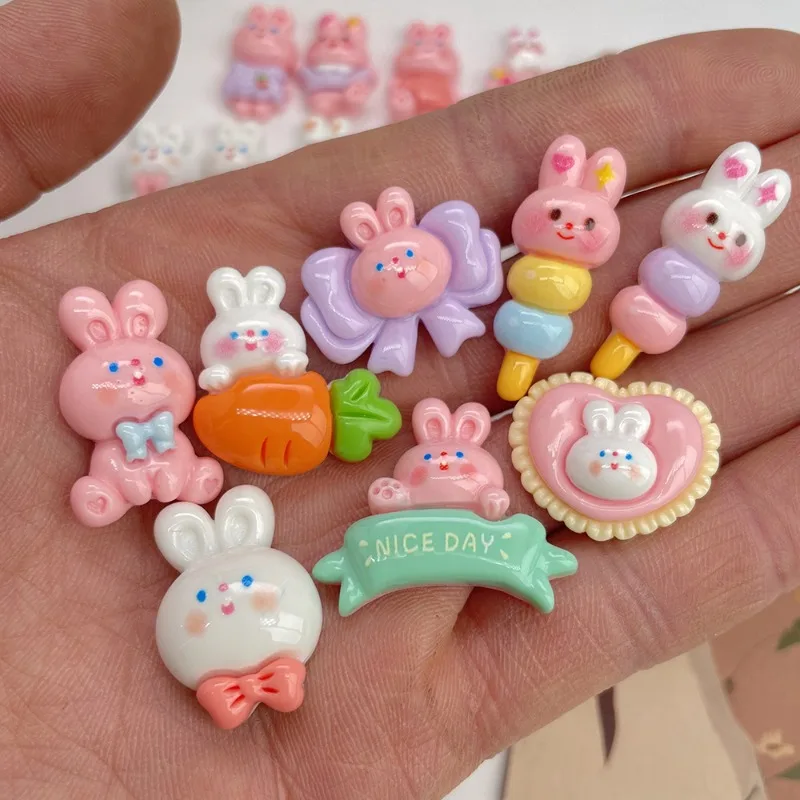 10pcs Carrot Rabbit Series Resin Flat Back Cabochons Scrapbooking Materials Craft Embellishments DIY Jewelry Craft Decoration
10pcs Carrot Rabbit Series Resin Flat Back Cabochons Scrapbooking Materials Craft Embellishments DIY Jewelry Craft Decoration
