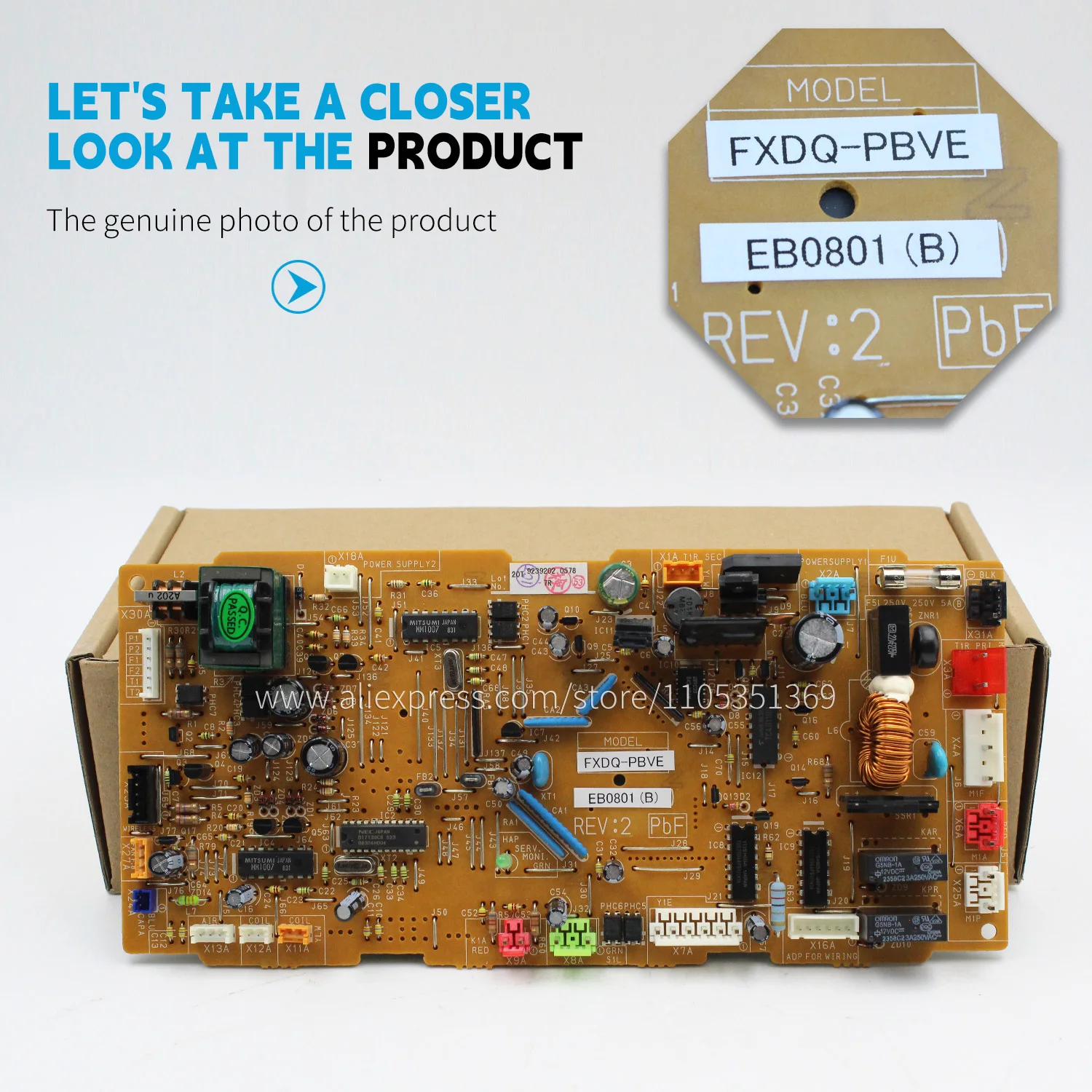 Printed Circuit Assy Main control Board 4000008 2P101600-19 EB0801 for Daikin VRV Outdoor unit HVAC PCB air conditioner parts
Printed Circuit Assy Main control Board 4000008 2P101600-19 EB0801 for Daikin VRV Outdoor unit HVAC PCB air conditioner parts