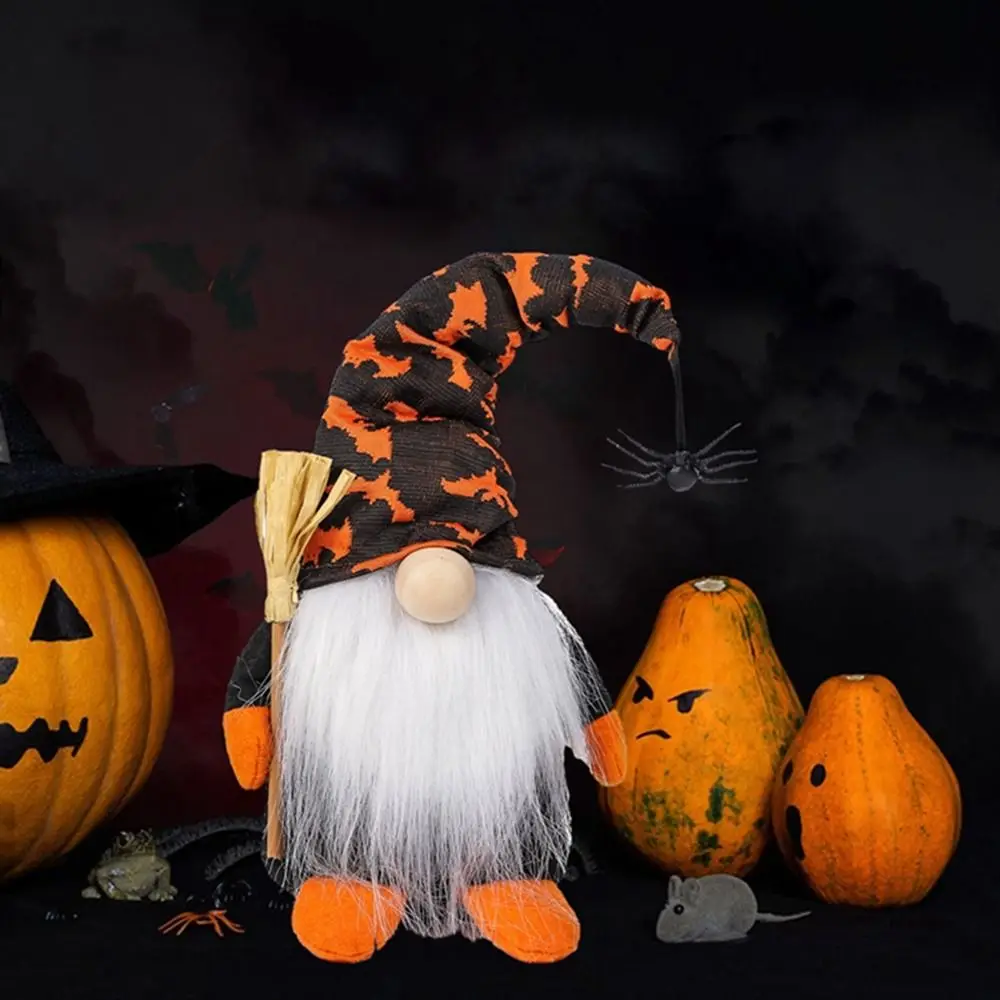 Cute Stuffed Toy Spider Gnomes Dolls Spider Bat Witch Dwarf Doll Cloth Faceless Doll Halloween Decor
Cute Stuffed Toy Spider Gnomes Dolls Spider Bat Witch Dwarf Doll Cloth Faceless Doll Halloween Decor