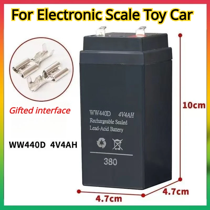 4V 4000mAh 5000mAh 6000mAh 20HR WW380/440D Rechargeable Battery for Electronic Scale Toy Car Replaceable Battery
4V 4000mAh 5000mAh 6000mAh 20HR WW380/440D Rechargeable Battery for Electronic Scale Toy Car Replaceable Battery
