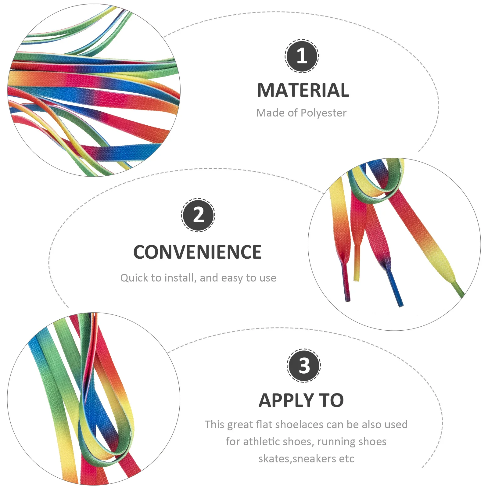 1Pair Outdoor Ski Shoe Shoestrings Decorative Beautiful Special Chic Flat Shoelaces for Skates Sneakers Sports Laces
1Pair Outdoor Ski Shoe Shoestrings Decorative Beautiful Special Chic Flat Shoelaces for Skates Sneakers Sports Laces