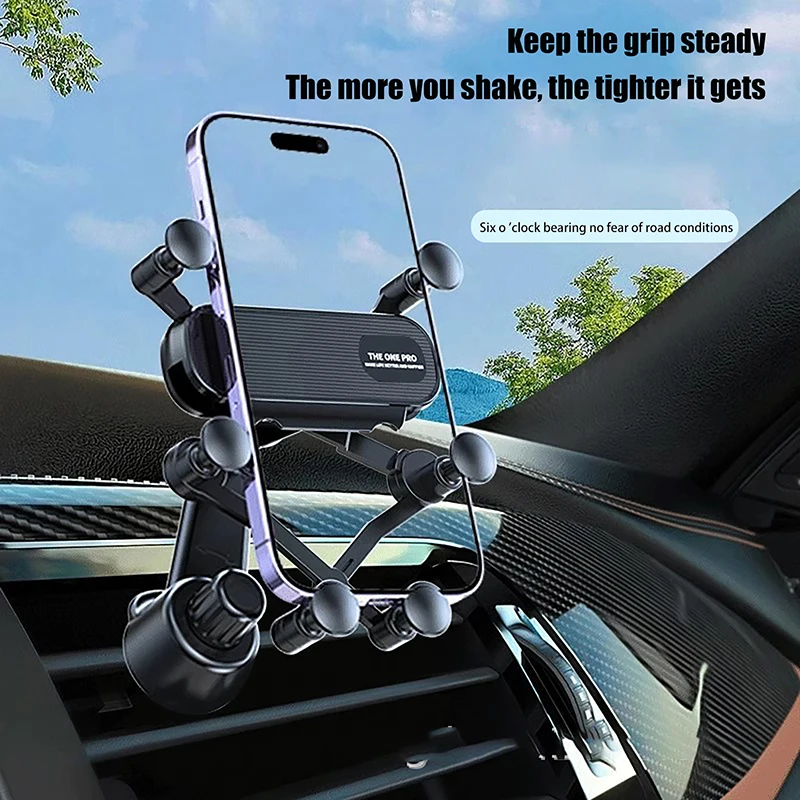 360° Rotation Gravity Car Air Vent Mount Phone Holder Universal GPS Navigational Bracket Mobile Support Stand Holder
360° Rotation Gravity Car Air Vent Mount Phone Holder Universal GPS Navigational Bracket Mobile Support Stand Holder
