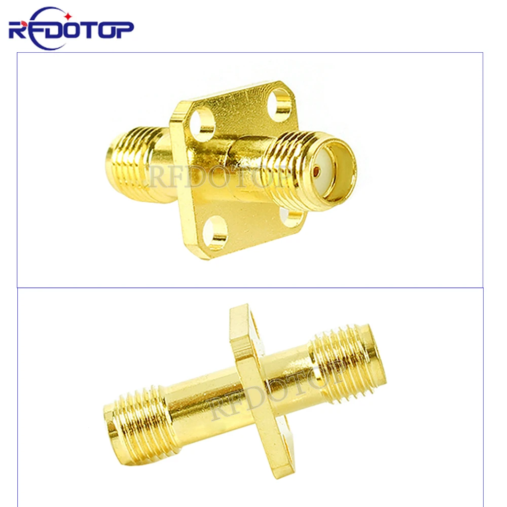 1Pcs SMA Female to SMA Female Jack Adapter 4-Hole Sqaure Flange Panel Mount Gold Brass RF Coaxial Connector High Quality
1Pcs SMA Female to SMA Female Jack Adapter 4-Hole Sqaure Flange Panel Mount Gold Brass RF Coaxial Connector High Quality
