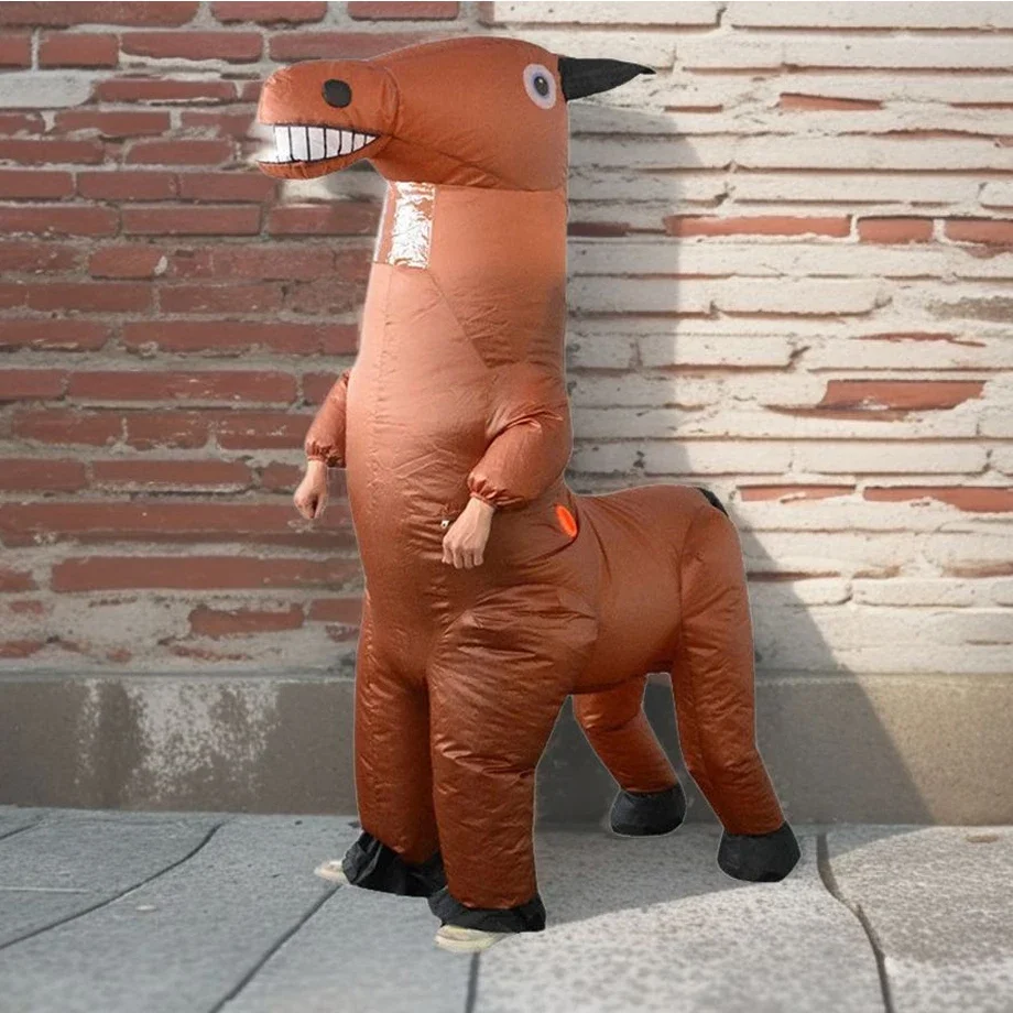 Funny Active Horse Inflatable Costume Suitable for Halloween Christmas New Year Carnival Party Business Celebration Event
Funny Active Horse Inflatable Costume Suitable for Halloween Christmas New Year Carnival Party Business Celebration Event