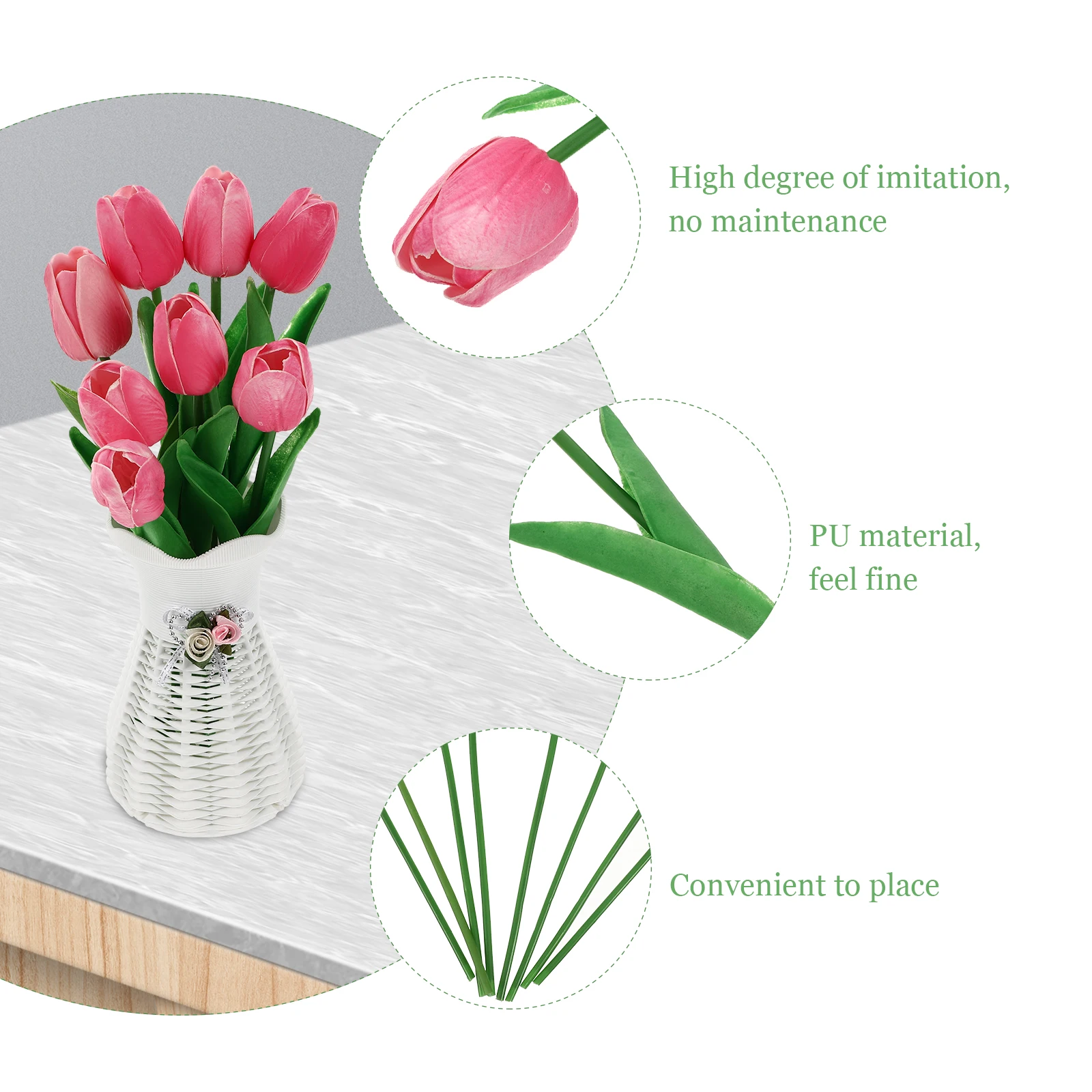 8 Pcs Artificial Flower Bouquet Fake Ornaments Floral Mini Decorative Simulation Flowers Arrangements Pu Plastic Faux Bride
8 Pcs Artificial Flower Bouquet Fake Ornaments Floral Mini Decorative Simulation Flowers Arrangements Pu Plastic Faux Bride