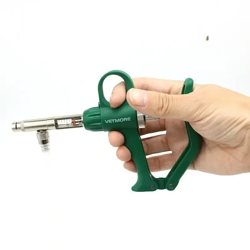 2ml Continuous Poultry Syringe, Stainless Steel Adjustable Vaccine Dispenser, Veterinary Injection Syringe B
2ml Continuous Poultry Syringe, Stainless Steel Adjustable Vaccine Dispenser, Veterinary Injection Syringe B