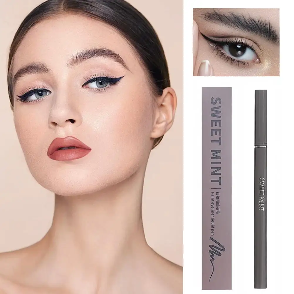 Ultra Thin Black Brown Lower Eyelash Eyeliner Pen Waterproof Lasting Makeup Tools Smooth Liner Eye Silkworm Eyes Lying Penc I5P2 
Ultra Thin Black Brown Lower Eyelash Eyeliner Pen Waterproof Lasting Makeup Tools Smooth Liner Eye Silkworm Eyes Lying Penc I5P2