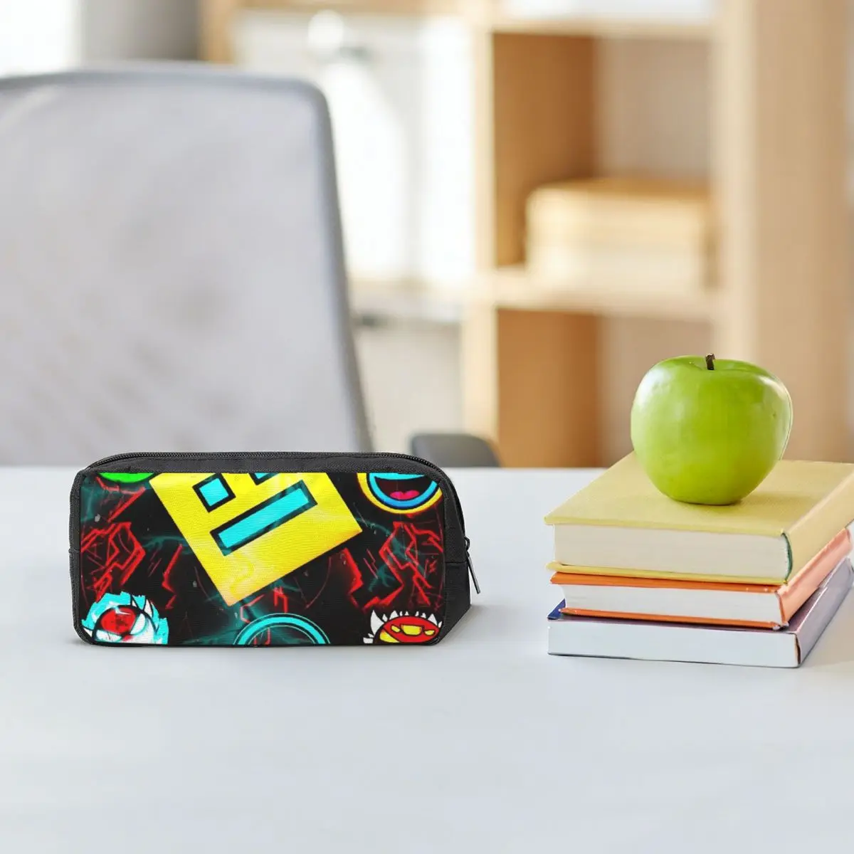 Video Game Geometry Dash Pencil Cases for Students School Pen Box Pencil Bag Large Storage Pencil Pouch Pen Holder
Video Game Geometry Dash Pencil Cases for Students School Pen Box Pencil Bag Large Storage Pencil Pouch Pen Holder
