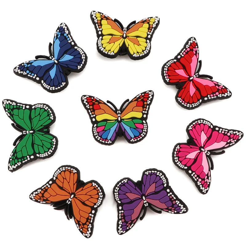 1Pcs Butterfly Shoe Charms Sandals Decoration Prettier Adorable Button Accessories for Women Girl Slipper Colorful Pins In Bulk
1Pcs Butterfly Shoe Charms Sandals Decoration Prettier Adorable Button Accessories for Women Girl Slipper Colorful Pins In Bulk