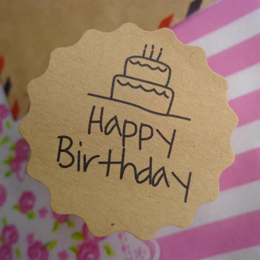 120Pcs Birthday Sealing Stickers Round Kraft Paper Gift Tags for Wedding Favors Personalized Craft Party Decoration
120Pcs Birthday Sealing Stickers Round Kraft Paper Gift Tags for Wedding Favors Personalized Craft Party Decoration