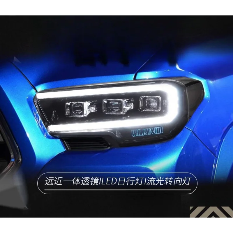 Подходит для Toyota Tacoma: Модифицированная светодиодная фара с динамическим указателем поворота и дневными ходовыми огнями
Подходит для Toyota Tacoma: Модифицированная светодиодная фара с динамическим указателем поворота и дневными ходовыми огнями